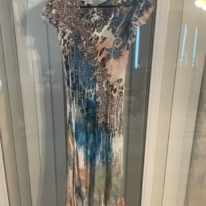 Bohemian Maxi Dress with Paisley Print